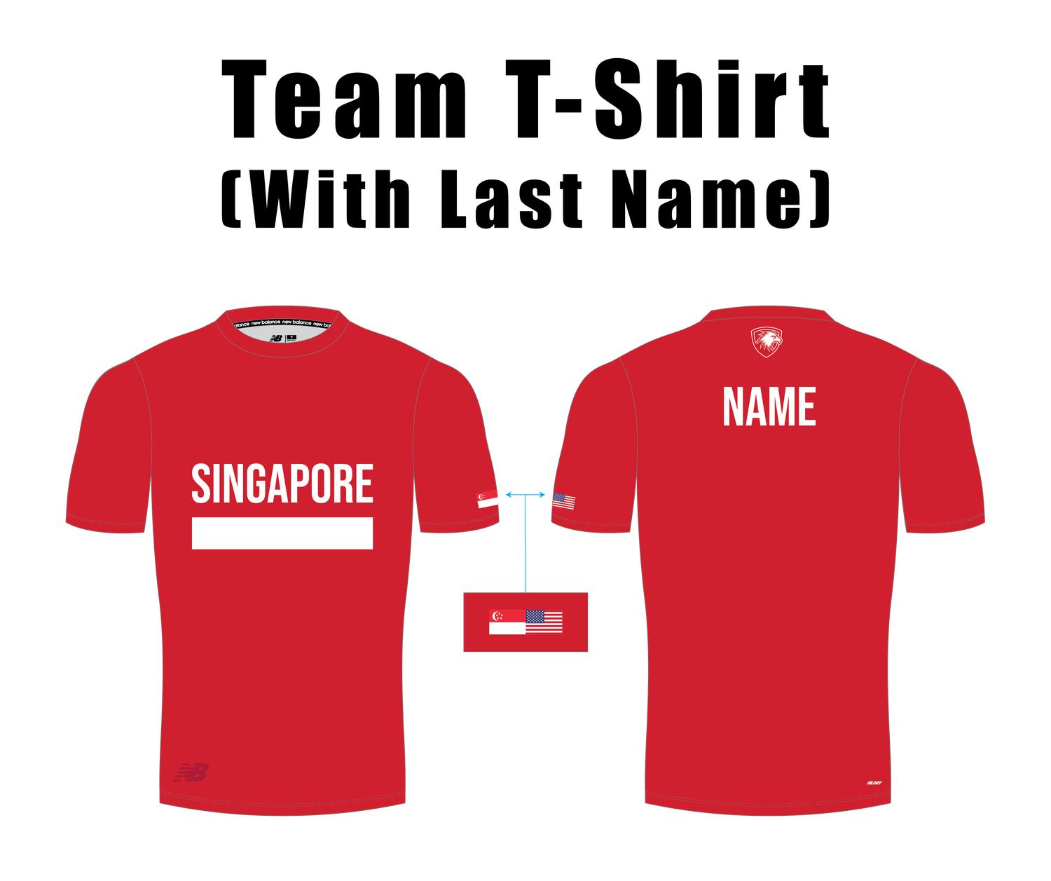 SAS - Team Sports T-Shirt with Name