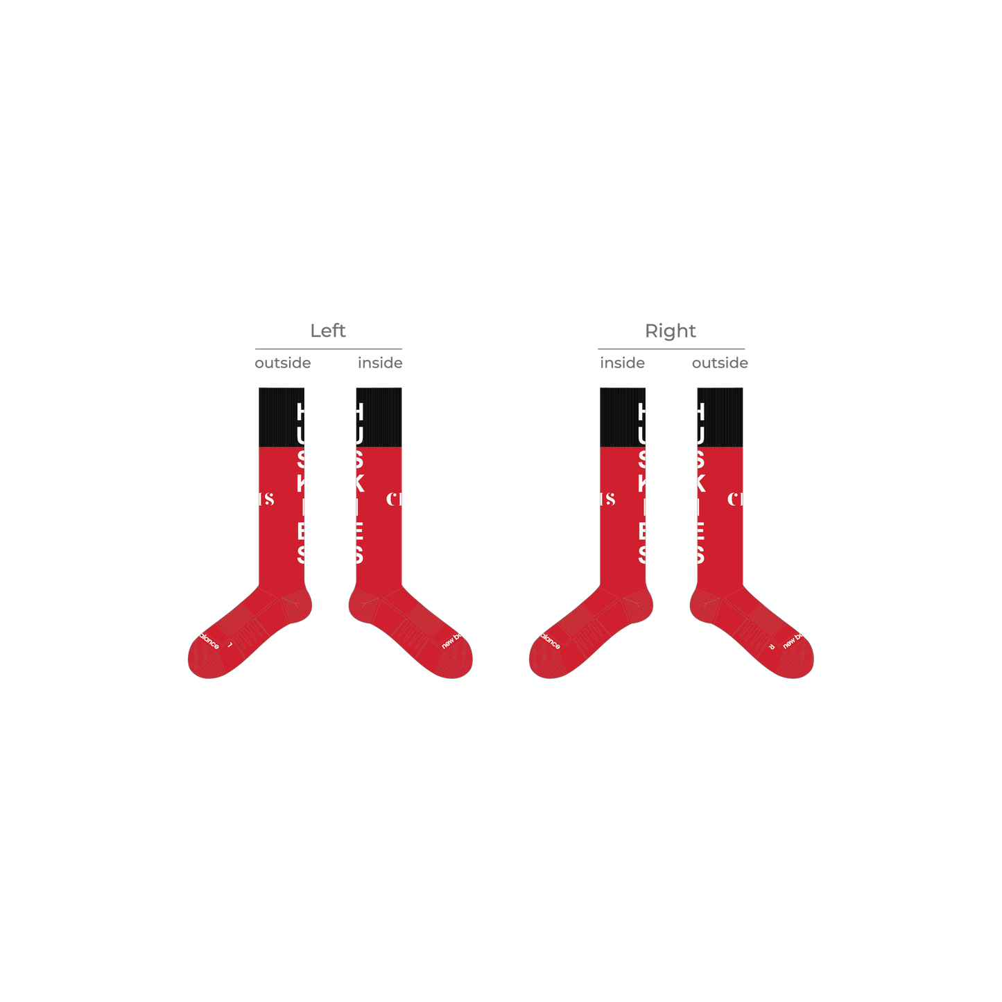 Football / Rugby Long Socks (2 Pack)