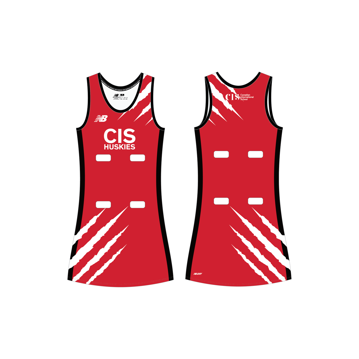 Netball Dress (w/ Velcro)
