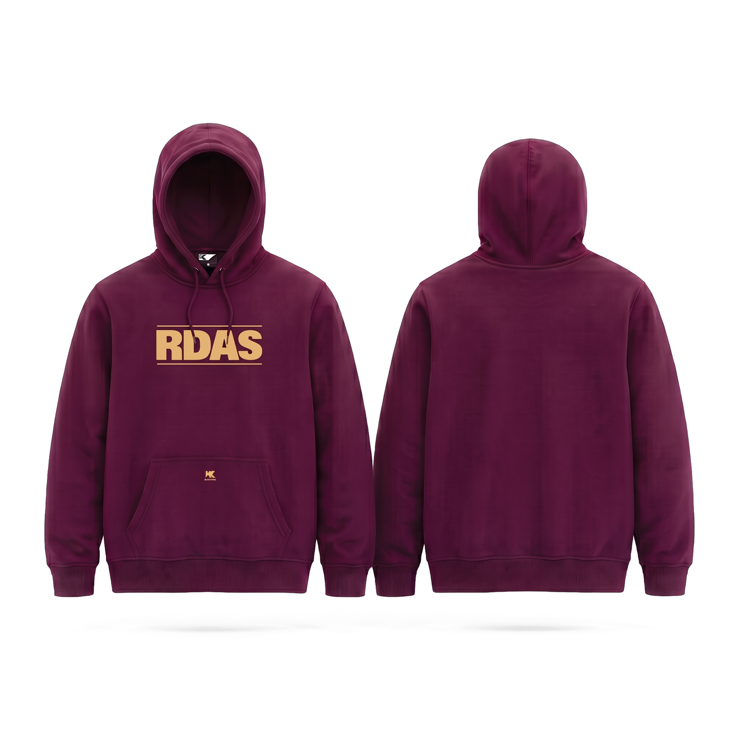RDAS - Hoodie - Burgundy