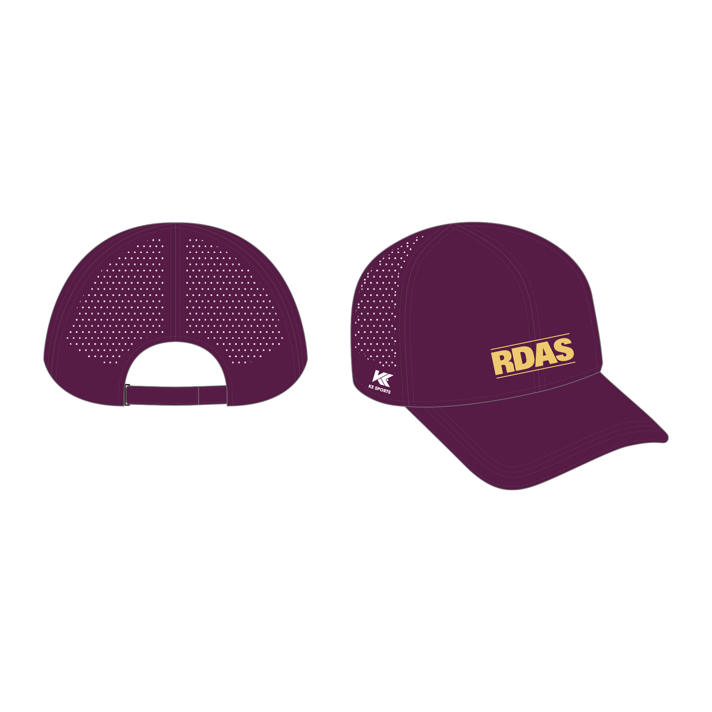 RDAS - Performance Cap - Burgundy