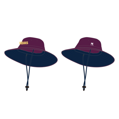 RDAS - Sun Hat - Burgundy