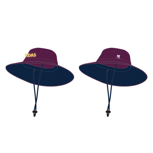 RDAS - Sun Hat - Burgundy