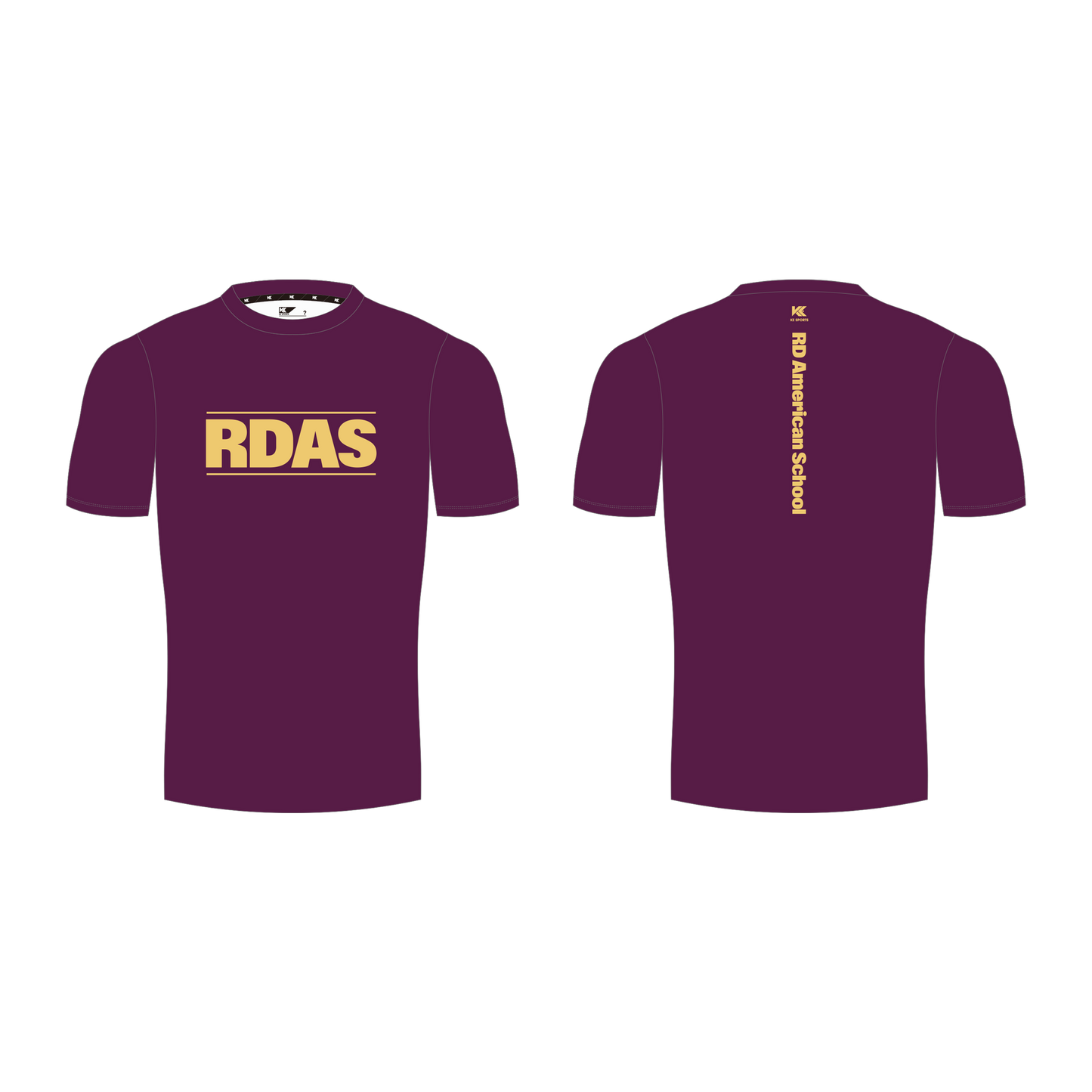 RDAS - T-Shirt - Burgundy