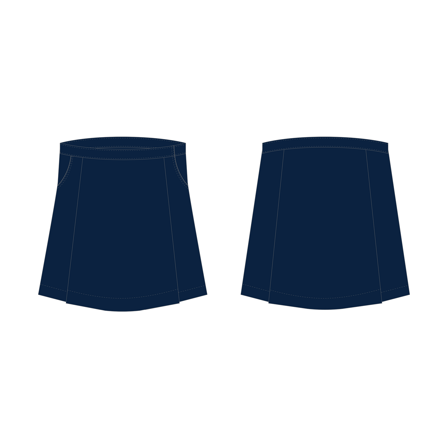 Uniform Skort - Navy