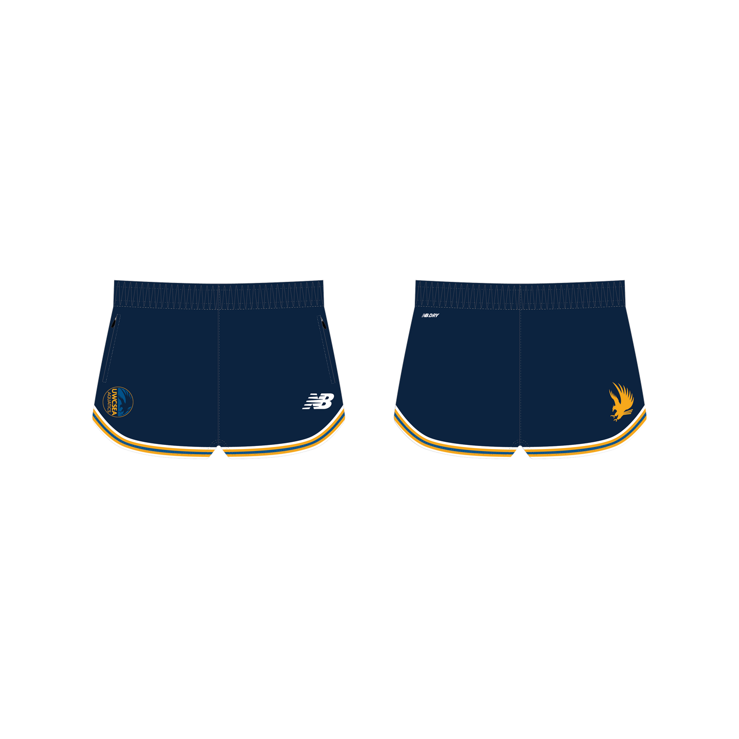 [Aquatics Team] Gym Shorts - 3" Girls/Womens