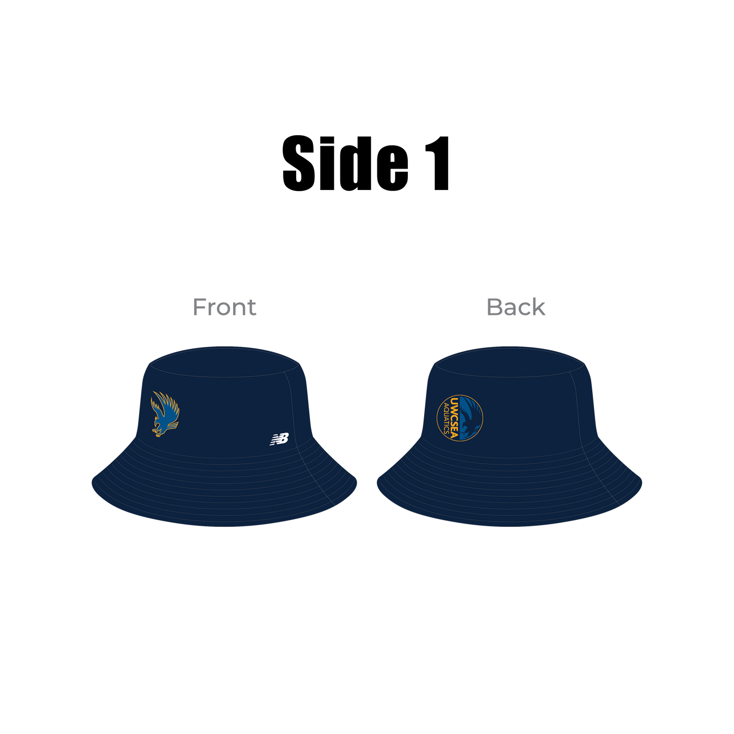 [Aquatics Team] Reversible Bucket Hat